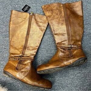 Catherines Knee Boots - Size 12 WIDE